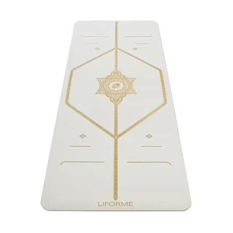 Elevate Your Yoga Practice with Liforme White Magic Yoga Mat